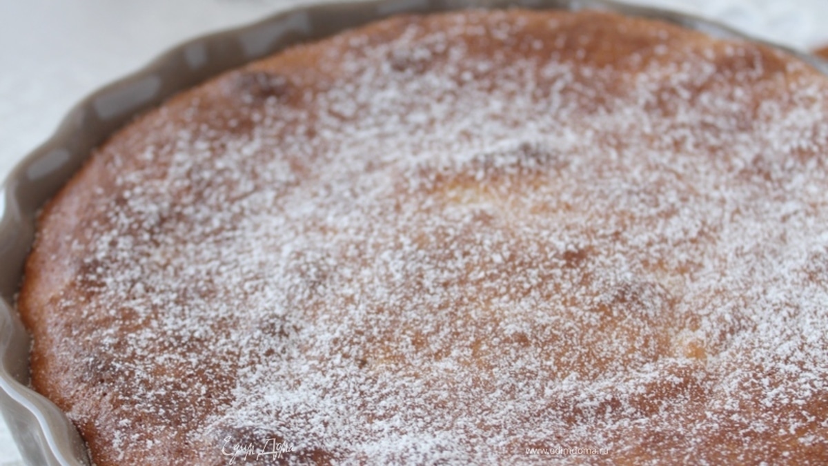 Шведский яблочный пирог