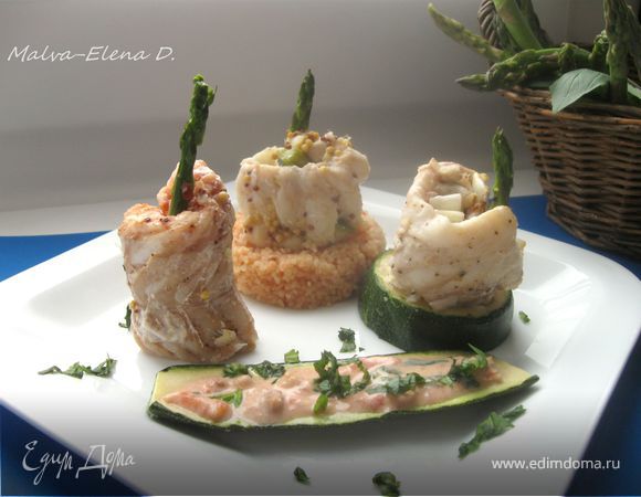 Рулеты из трески «Трио из Бельвилля»