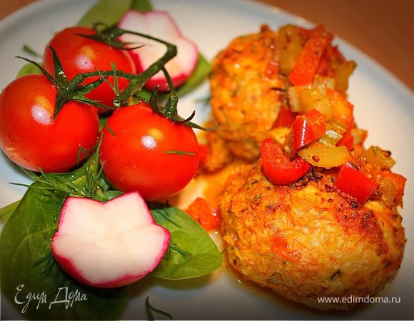 Тефтели из индейки с тыквой (диетические)