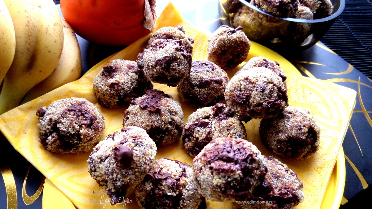 Овсяное печенье без муки и яиц