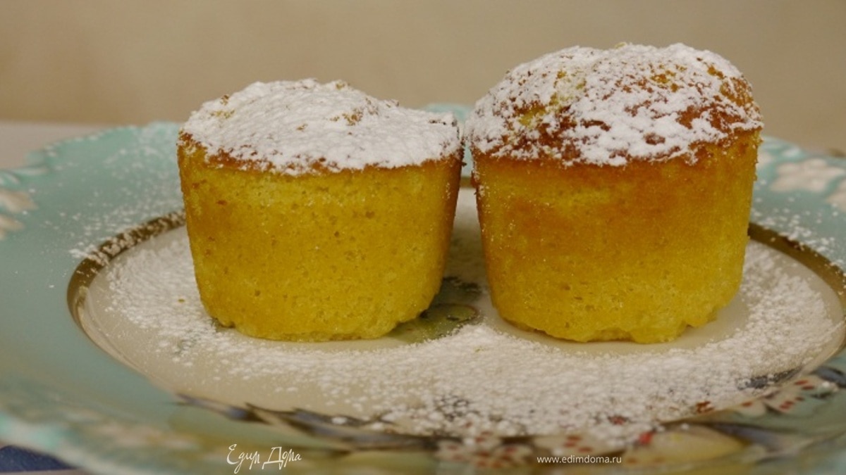 Миндальный фондан с белым шоколадом