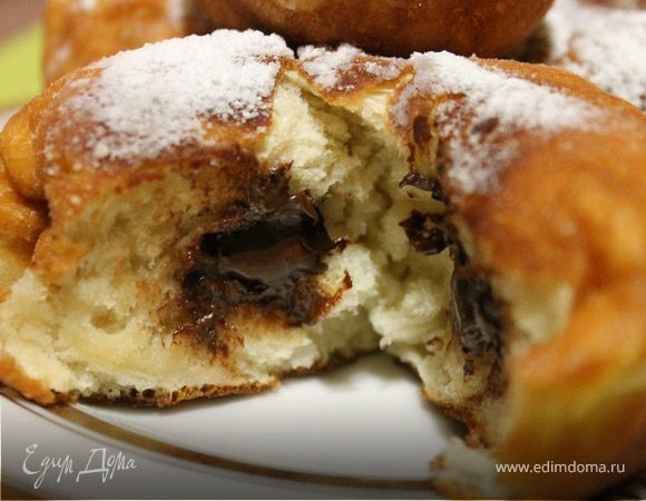 Пончики с шоколадом для Натали М Пончики с шоколадом для Натали М