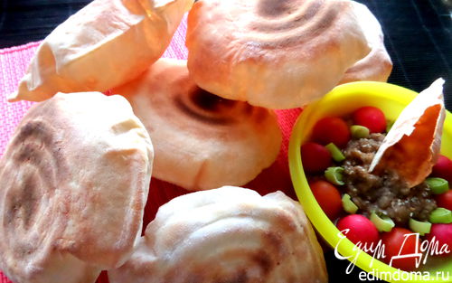 Рецепт Пита - воздушная лепешка