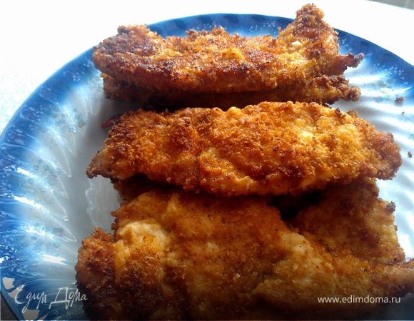 Куриная грудка в кляре Куриная грудка в кляре
