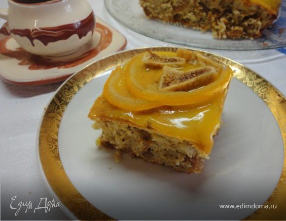 Пирог с инжиром