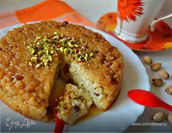 Рисовый карамельный пудинг "Сладкое утро"