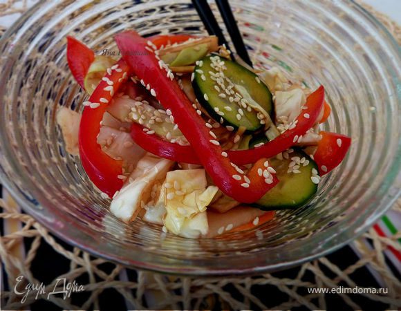 Быстромаринованные овощи 