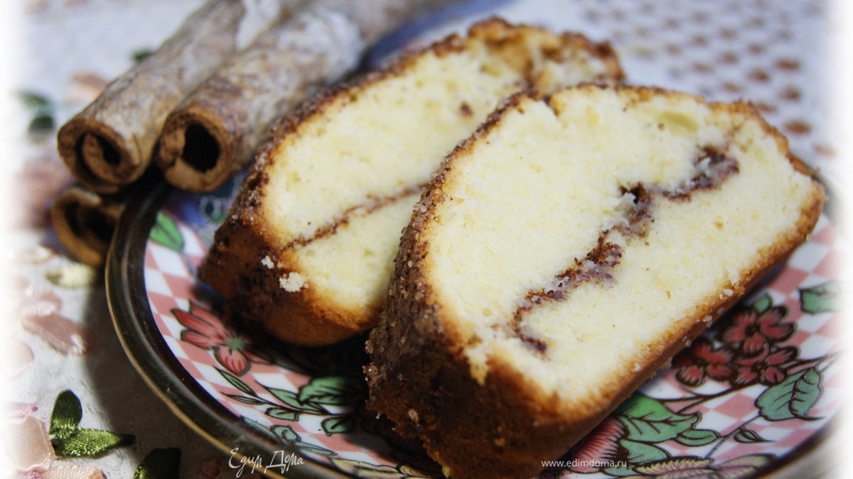 Кекс с корицей