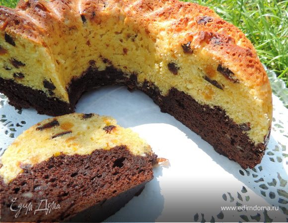 Творожно-шоколадный кекс "Восторг" Творожно-шоколадный кекс "Восторг"