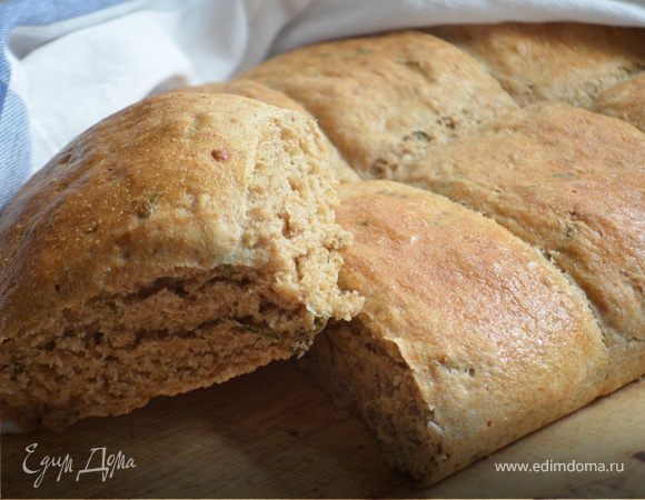 Чесночный хлеб с петрушкой Чесночный хлеб с петрушкой