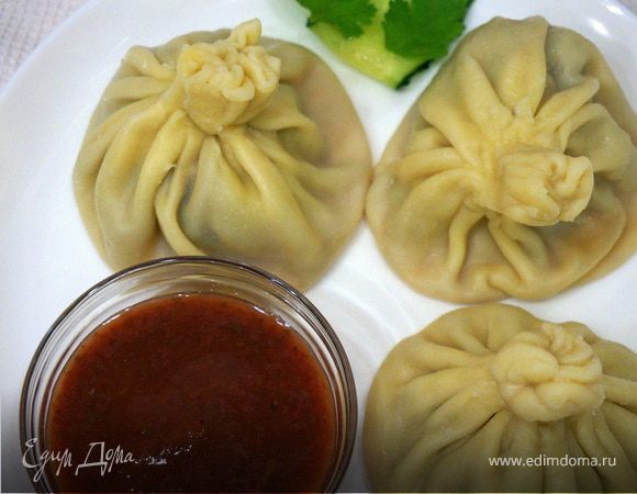Хинкали с бараньим фаршем