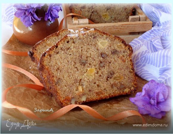 Бананово-медовый кекс (Banana Honey Loaf) 