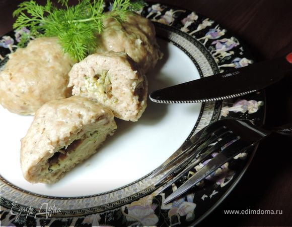 Паровые котлетки с творогом