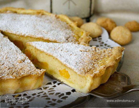 Открытый пирог с кремом франжипан (Crostata con crema Frangipane) Открытый пирог с кремом франжипан (Crostata con crema Frangipane)