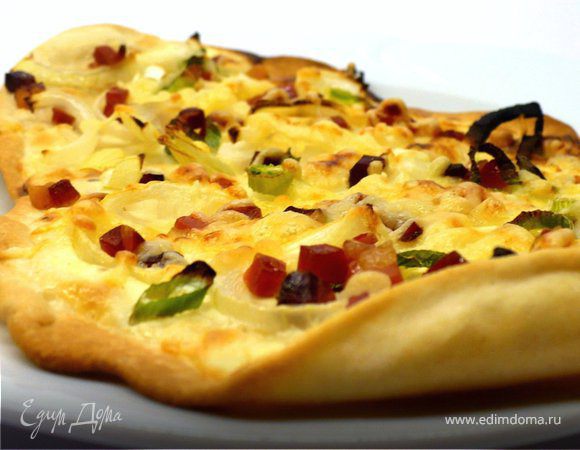 Эльзасский фламмкухен Эльзасский фламмкухен