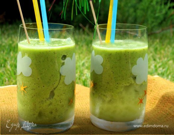 Зеленый коктейль "Антиоксидант"