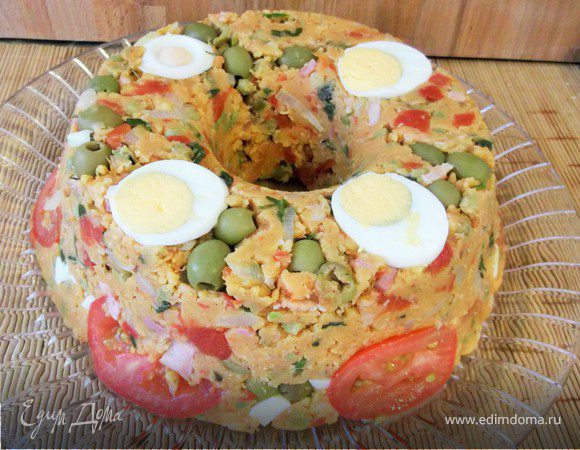 Бразильский традиционный закусочный кекс Бразильский традиционный закусочный кекс