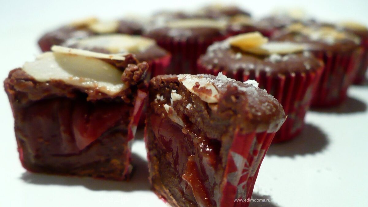 Домашние конфеты с пьяной вишней