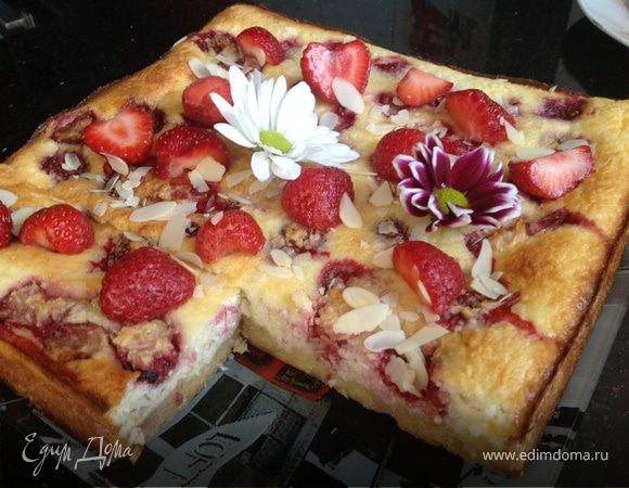 Тарт "Клубника и кокос" Тарт "Клубника и кокос"