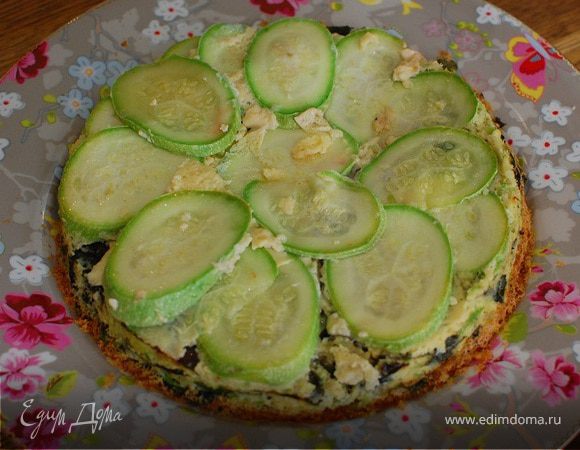 Итальянский пирог с кабачками 