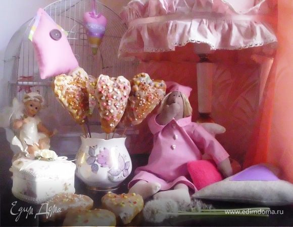 Морковные сердечки в стиле Тильда Морковные сердечки в стиле Тильда