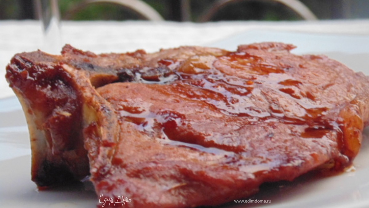 Свинина в коньячно-медовом соусе