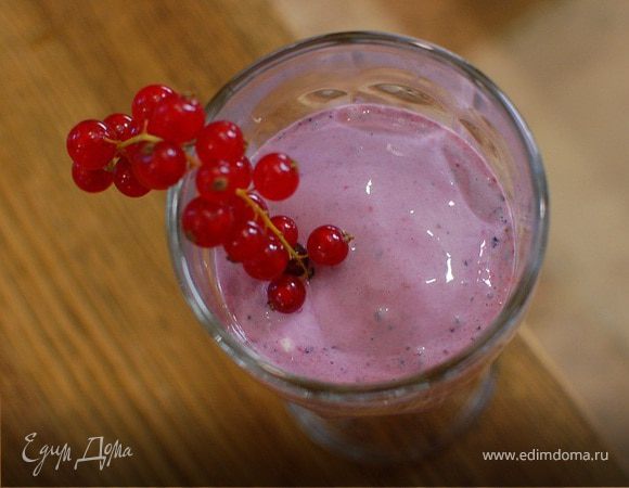 Ягодный милк-шейк
