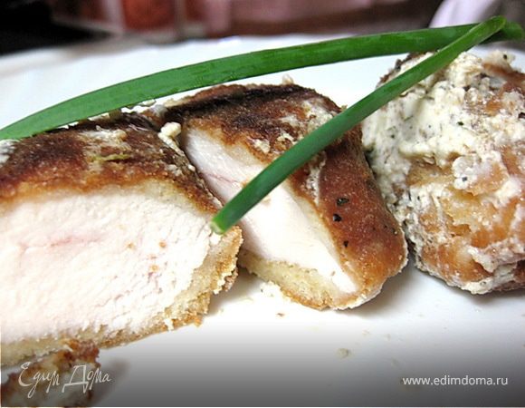 Куриные наггетсы в чесночно-сливочном соусе