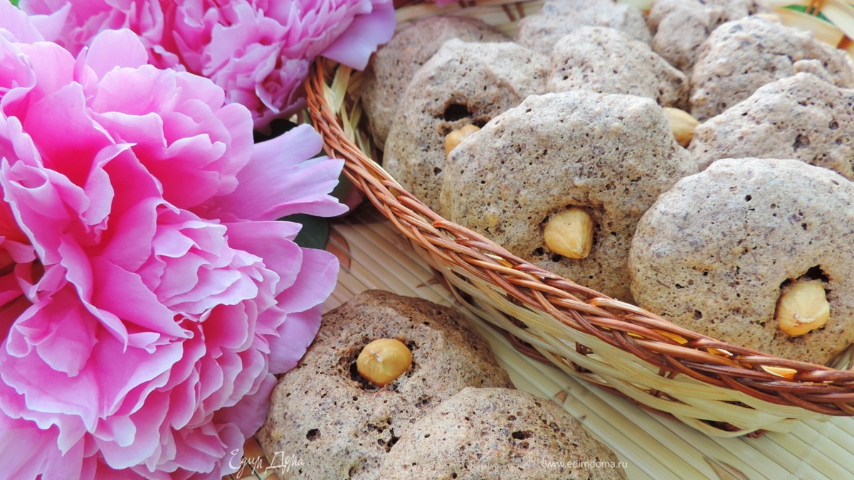 Шоколадно-ореховое печенье (без муки)