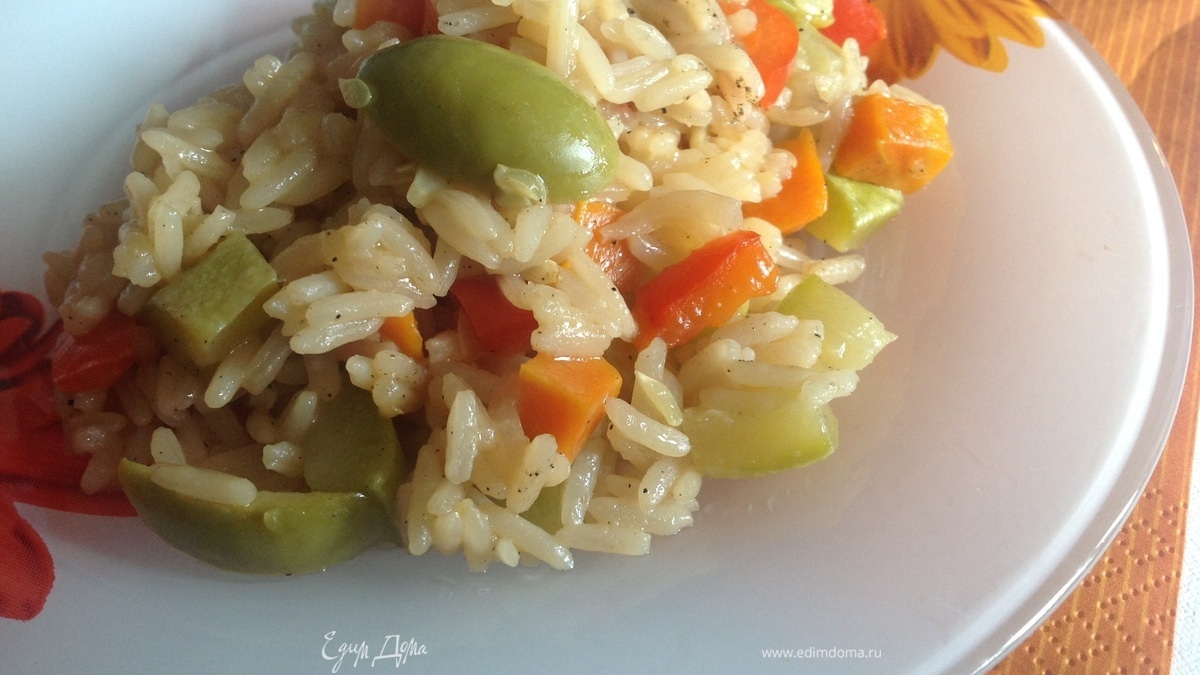 Рис с овощами