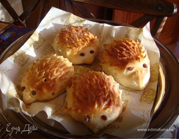 Булочки "Ежики"