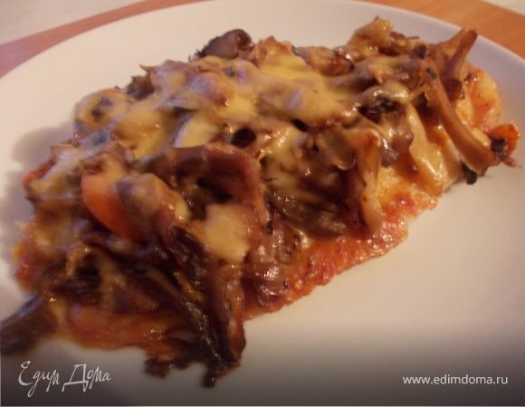 Филе морского окуня в шубке из грибов, сыра и сладкого перца Филе морского окуня в шубке из грибов, сыра и сладкого перца