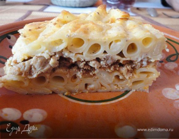Пастицио (запеканка из макарон с фаршем)