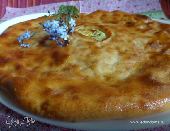 Вариант 1: Классическая начинка для осетинских пирогов из картофеля и сыра