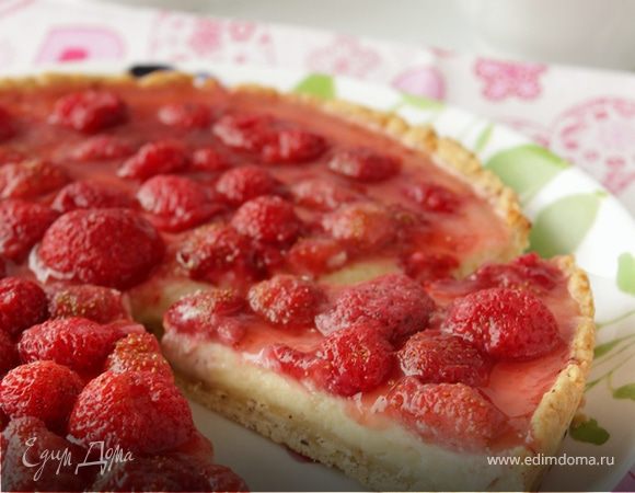 Тарт с рикоттой и клубникой Тарт с рикоттой и клубникой