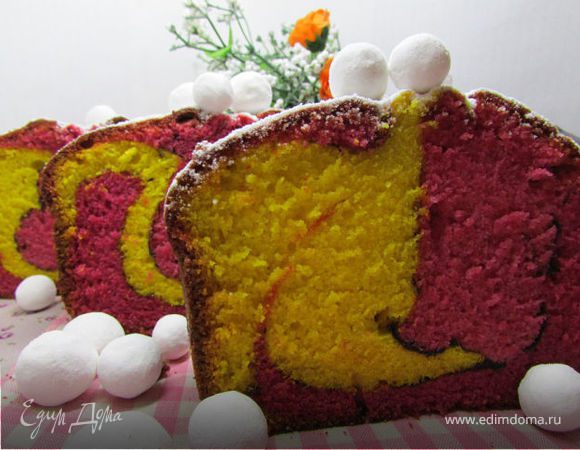 Малазийский красочный кекс Малазийский красочный кекс