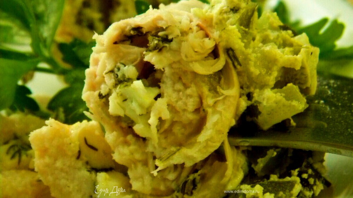 Куриные рулетики с яйцом и зеленью