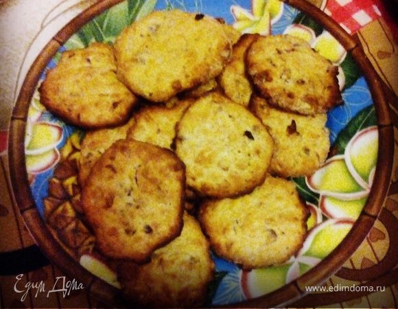 Овсяное печенье с орешками и медом Овсяное печенье с орешками и медом