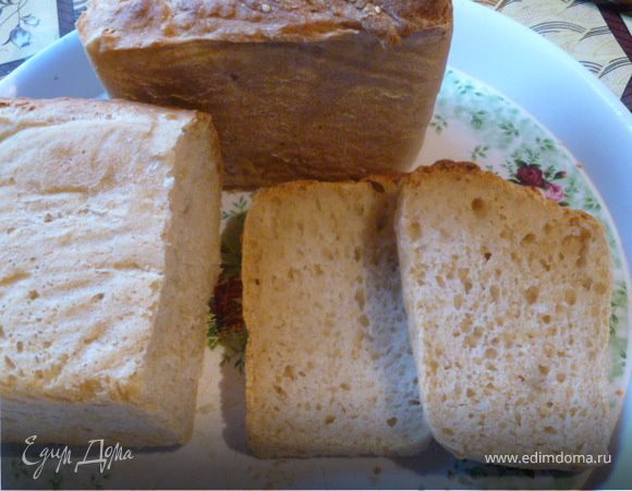Бездрожжевой постный хлеб