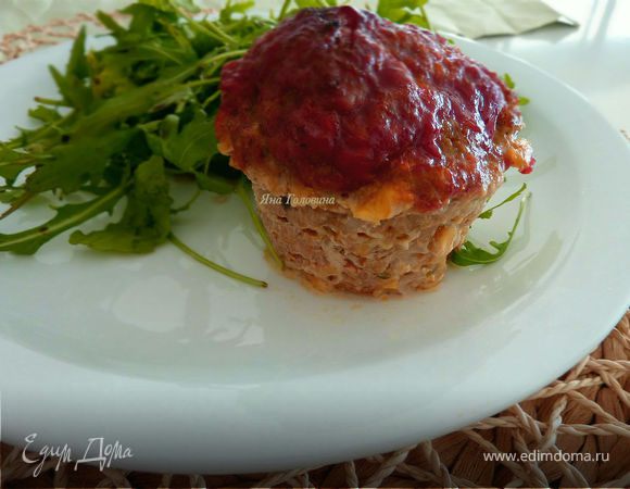 Мясные маффины с секретом