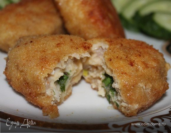 Котлеты с чесночным маслом Котлеты с чесночным маслом