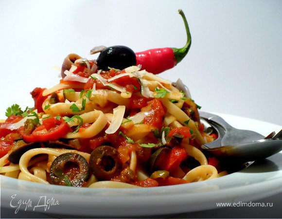 Лингвини алла путтанеска Лингвини алла путтанеска