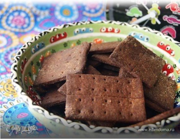 Печенье "Крекер Грэхэма Шоколадный" (Graham crackers)
