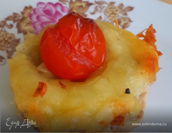 Пирожное куриное с черри