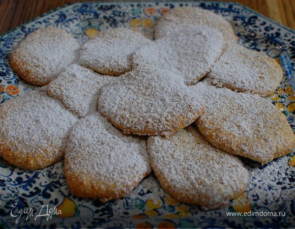 Легкое миндальное печенье Легкое миндальное печенье