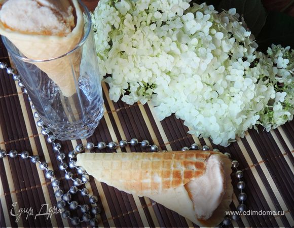 Мороженое "Крем-брюле" (без яиц)