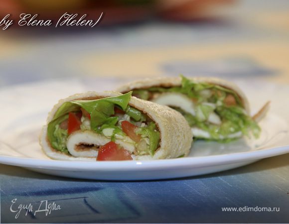 Утренние яичные роллы