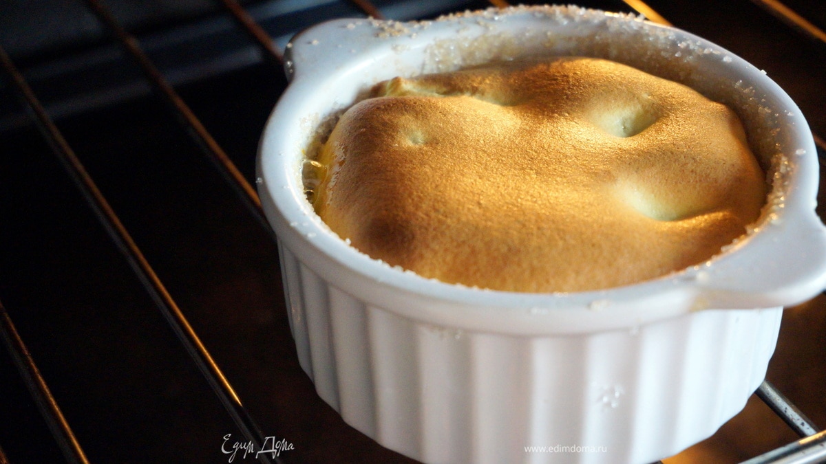 Суфле с белым шоколадом