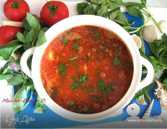 Рыбная похлебка по-итальянски Рыбная похлебка по-итальянски