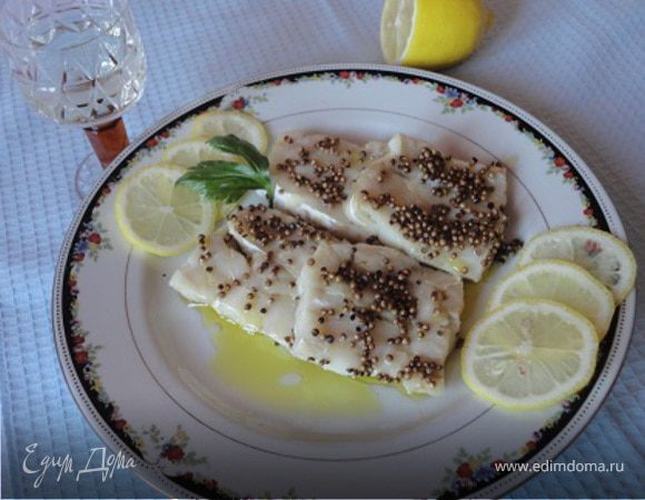 Треска с кориандром